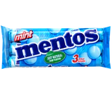 Image du produit - Mentos Menthe bonbons à mâcher 3x38g