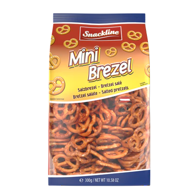 Image du produit 1 - Mini brezel biscuits salés de type bretzel 300g