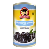 Image du produit - Olives noires – dénoyautées 350g