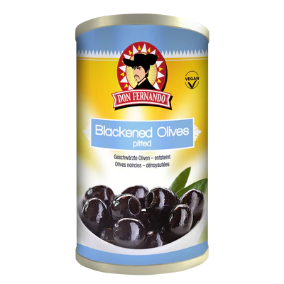 Image du produit 1 - Olives noires – dénoyautées 350g