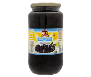 Image du produit - Olives noires – dénoyautées 920g