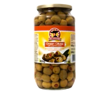 Image du produit - Olives vertes fourrées à la poivronade 920g