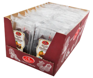 Image du produit 2 - Pâte de fruits chocolatée au goût d'orange 200g