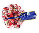 Image du produit - Pères Noël en chocolat au lait 85g