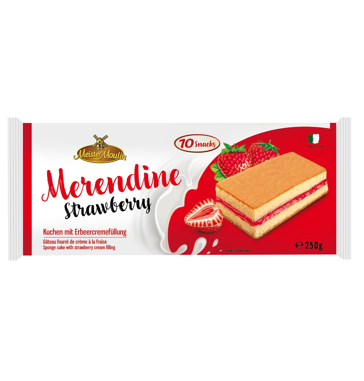 Gunz Petit Cake Fourre A La Creme A La Fraise 250g Gunz Petit Cake Fourre A La Creme A La Fraise 250g