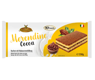Image du produit - Petit cake fourré à la crème au cacao 250g