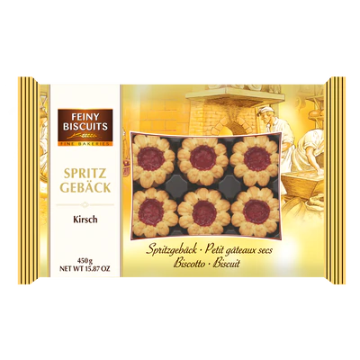 Image du produit 1 - Petits-beurre aux cerises 450g