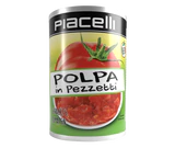 Image du produit - Polpa in Pezzetti - tomates hach&eacute;es 400g