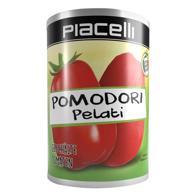 Image du produit 1 - Pomodori Pelati - tomates pel&eacute;es 400g