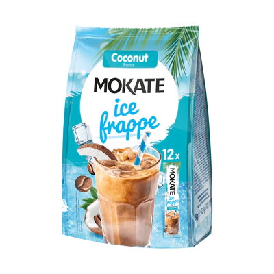 Image du produit 1 - Poudre instantan&eacute;e de caf&eacute; Ice Frappe Noix de Coco 150g (12x12,5g)