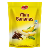 Image du produit - Pralinés Mini bananes au chocolat 110g