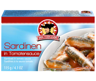 Image du produit - Sardines à la sauce tomate 115g