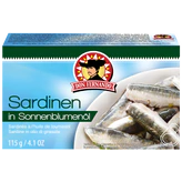 Image du produit - Sardines à l’huile de tournesol 115g