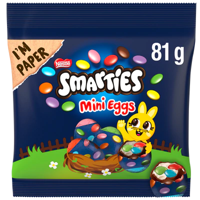 Image du produit 1 - Smarties Mini Easter eggs 81g