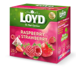 Image du produit - Th&eacute; framboise & fraise pyramid-sachets 20x2g