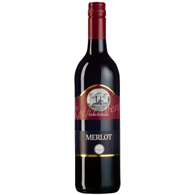 Image du produit 1 - Vin rouge Merlot vin d'Italie 12% vol. 0,75l