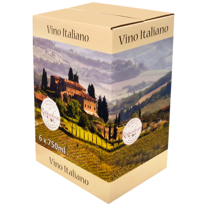 Image du produit 2 - Vin rouge Merlot vin d'Italie 12% vol. 0,75l