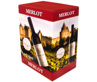 Image du produit 2 - Vin rouge Raphael Louie Merlot sec 12,5% vol. 0,75l