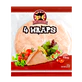 Image du produit - Wraps Tortillas à la tomate 240g (4x25cm)