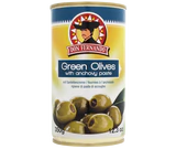 Imagen del producto - Aceitunas verdes rellenas con crema de anchoa 350g