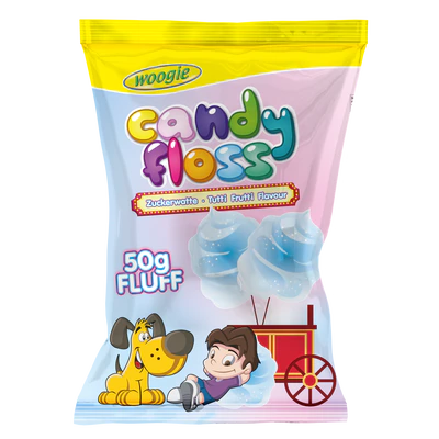 Imagen del producto 1 - Algod&oacute;n de Az&uacute;car Sabor Tutti Frutti 50g