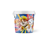 Imagen del producto - Algodón de azúcar Patrulla Canina cubo 50g