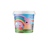 Imagen del producto - Algodón de azúcar Peppa Pig en cubo 50g