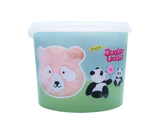 Imagen del producto - Algodón de azúcar panda en cubo de 3l 140g