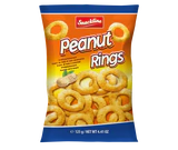 Imagen del producto 1 - Anillos de cacahuetes snack de maíz y cacahuetes 125g