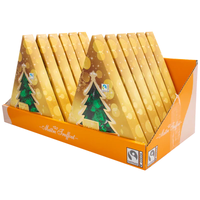 Imagen del producto 2 - Arbol navidad con bombones rellenos con crema de menta 148g