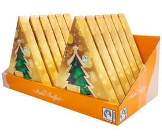 Imagen del producto 2 - Arbol navidad con bombones rellenos con crema de menta 148g