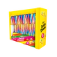 Imagen del producto - Bastones de caramelo arco iris 144g (12x12g)