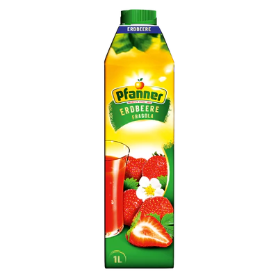 Imagen del producto 1 - Bebida de fresa 30% 1l