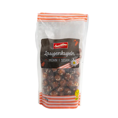 Imagen del producto 1 - Bolas de pretzel con semillas de amapola y sésamo 100g