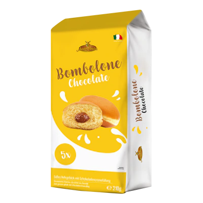 Imagen del producto 1 - Bombolone con crema de chocolate 210g