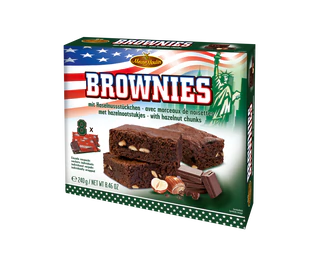 Imagen del producto - Brownies de avellana (8x30g) 240g