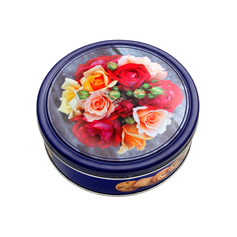 Imagen del producto 1 - Butter Cookies en lata de rosa 454g