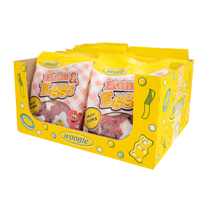 Imagen del producto 2 - Caramelos gomitas jamón & huevos 200g