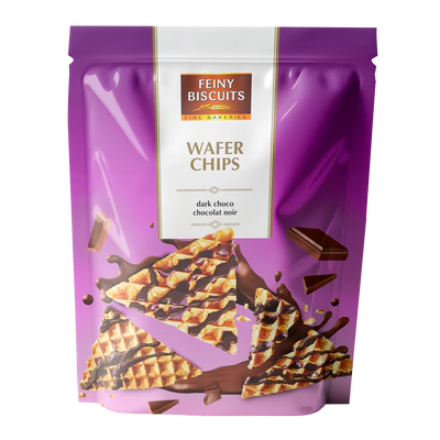 Imagen del producto 1 - Chips de oblea con glaseado de cacao 70g