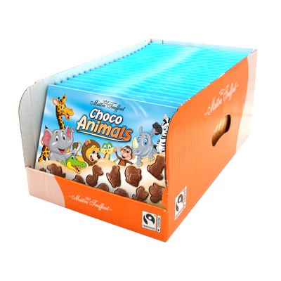 Imagen del producto 2 - Chocolate con leche choco animales 100g