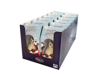 Imagen del producto 2 - Chocolate melting snowman 75g