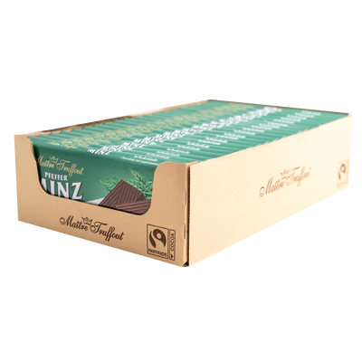 Imagen del producto 2 - Chocolate relleno de crema de menta 100g