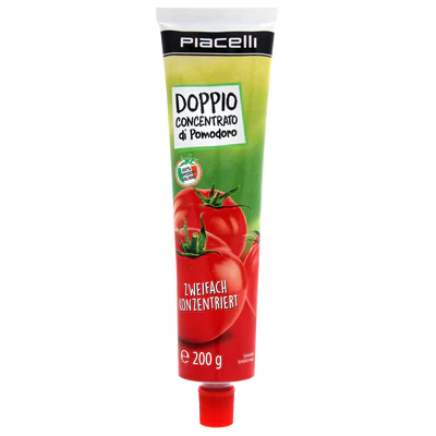 Imagen del producto 1 - Concentrado de tomate doblemente concentrado 200g