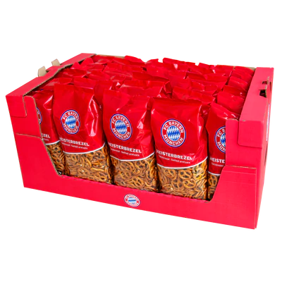 Imagen del producto 2 - FC Bayern Munich Surtido de pretzel salados mini 300g