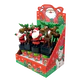 Thumbnail 1 - Figuras navideñas bailando con caramelos expositor 5g