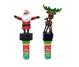 Imagen del producto 2 - Figuras navideñas bailando con caramelos expositor 5g