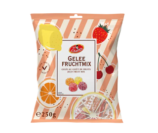 Imagen del producto 1 - Gelatina con sabor de frutas 250g