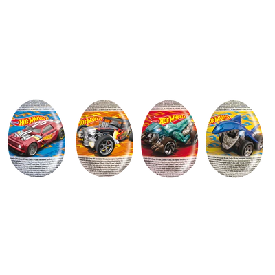 Imagen del producto 2 - Hot wheels  huevos sorpresa 48x20g display de mostrador