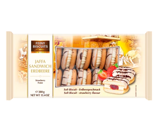 Imagen del producto 1 - Jaffa Sandwich crema-fresa 380g