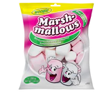 Imagen del producto - Malvaviscos rosa & blanco 200g
